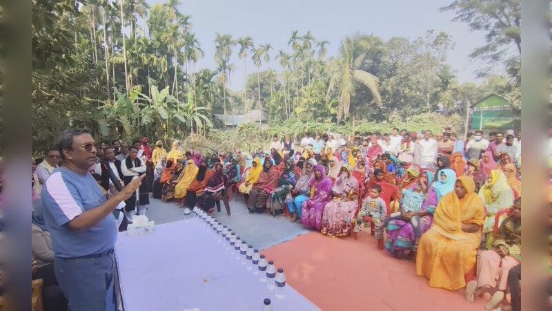 হাইমচরের চরভৈরবী ইউনিয়নে ধানের শীষের উঠান বৈঠক ও গণসংযোগ – শেখ ফরিদ আহমেদ মানিক