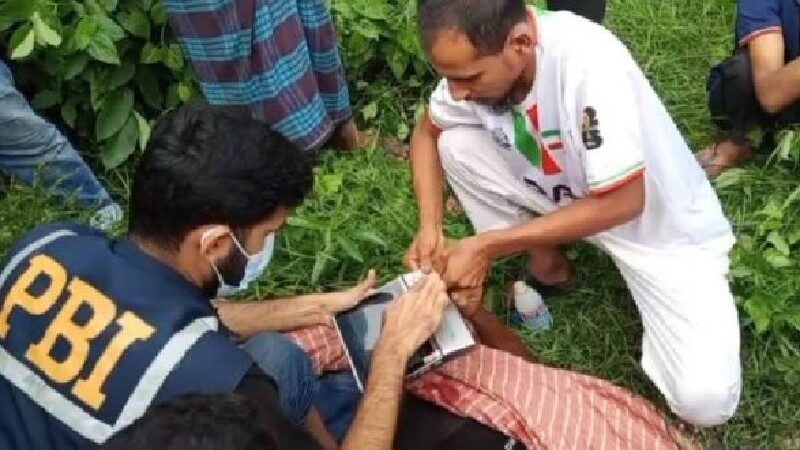 মতলবের ডাকঘর এলাকায় সড়ক দুর্ঘটনায় শ্রমিক নিহত